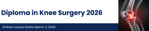knee surgery diploma course 2026