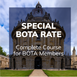 Special BOTA Rate Complete Course for BOTA Members