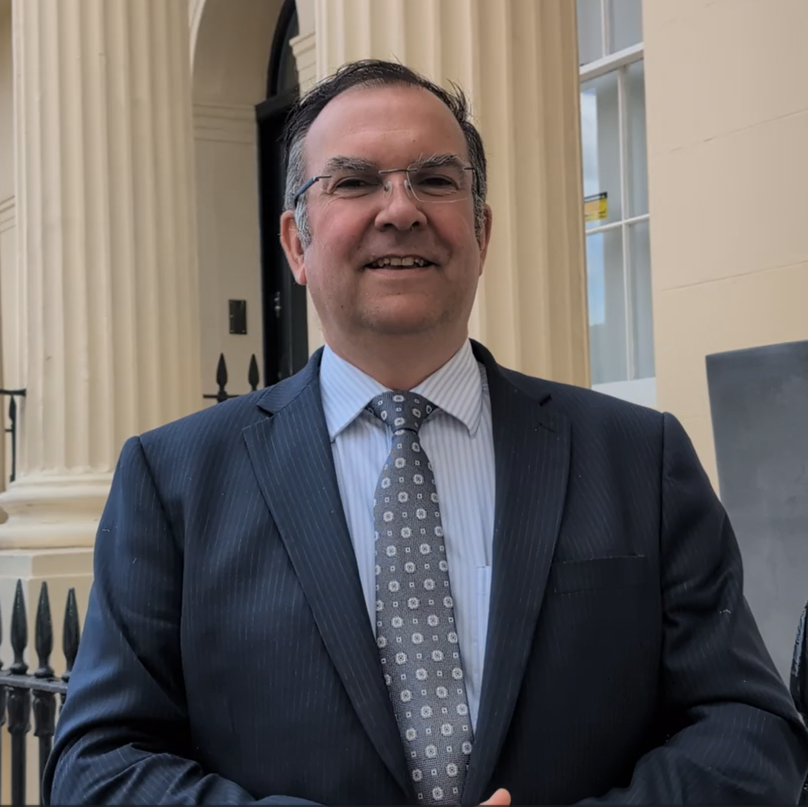 Professor Tom Cosker - in London at the Royal College