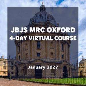 JBJS MRC Oxford 4-day Virtual Course January 2027